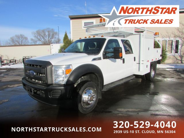 2008 F-450 4x2 Crew Cab Flatbed Service Utility  | St Cloud MN | NorthStar Truck Sales in St Cloud, MN 56304