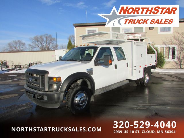 2008 F-450 4x2 Crew Cab Flatbed Service Utility  | St Cloud MN | NorthStar Truck Sales in St Cloud, MN 56304