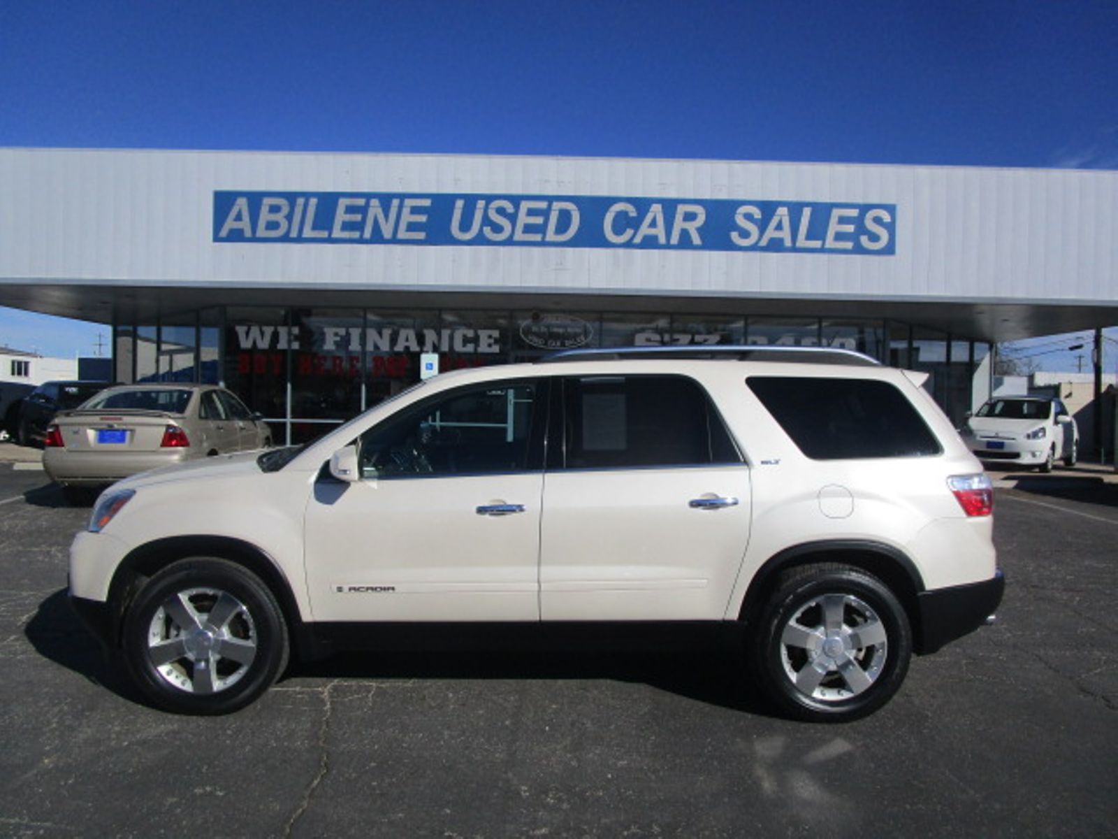 2008 GMC Acadia SLT2 Abilene TX Abilene Used Car Sales in Abilene, ...