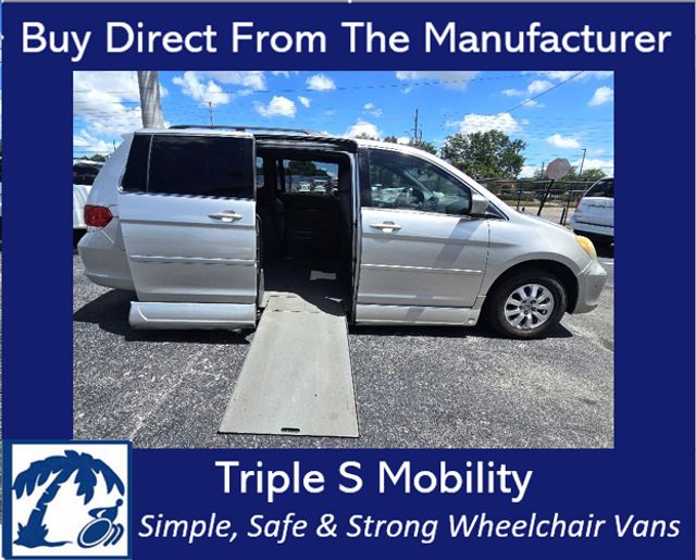 2008 Honda Odyssey Ex-L Wheelchair Van Handicap Ramp Van  | Pinellas Park, Florida | Triple S Mobility, Inc