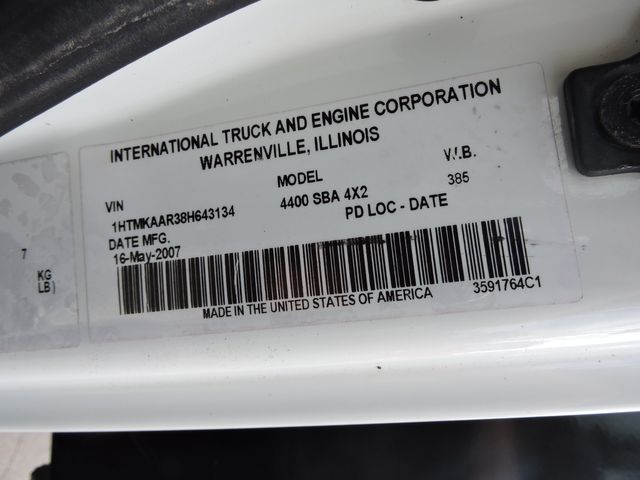 2008 International DuraStar 4400 CDL Dump Truck