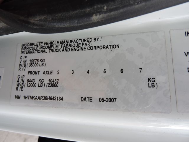 2008 International DuraStar 4400 CDL Dump Truck