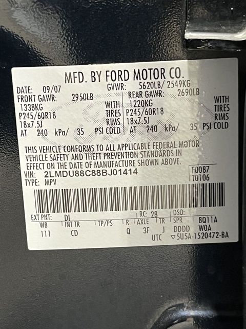 2008 Lincoln MKX Base | Annapolis, MD | Annapolis Public Auto Auction