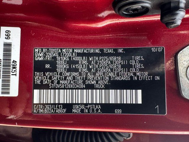 2008 Toyota Tundra Limited