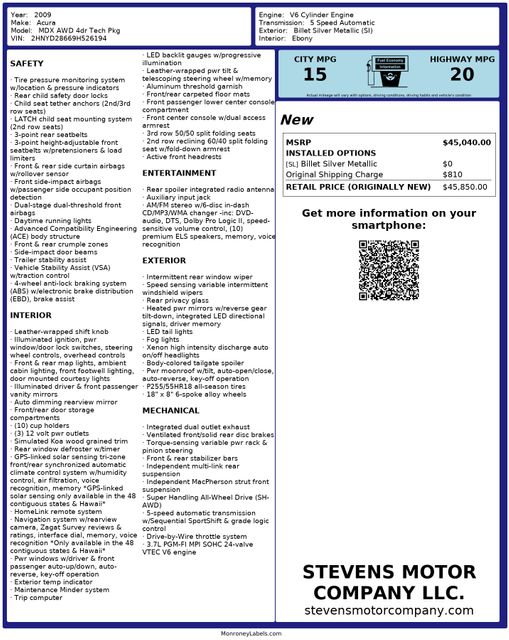 2009 Acura MDX SH-AWD w/Tech PerfectCarfax | Dallas, TX | Stevens Motor Company LLC 2009 Acura MDX SH-AWD w/Tech PerfectCarfax | Dallas, TX | Stevens Motor Company LLC