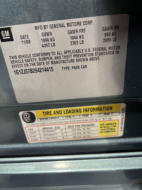 2009 Chevrolet Malibu LT | Annapolis, MD | Annapolis Public Auto Auction