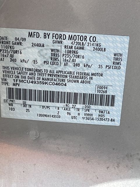 2009 Ford Escape Hybrid HYBRID | Annapolis, MD | Annapolis Public Auto Auction