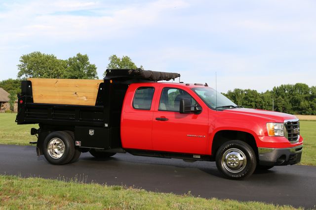 2009 GMC 3500HD EXTENDED CAB MASON DUMP 6.0L V8  48K ACTUAL MILES 