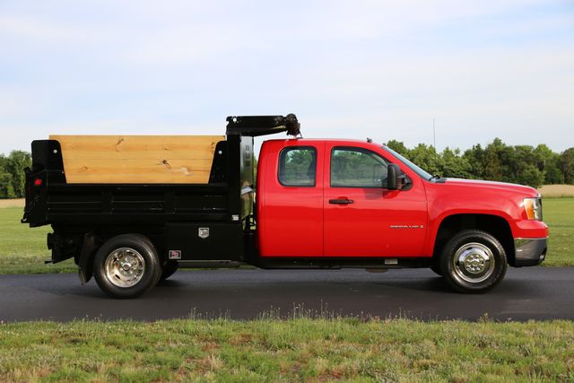 2009 GMC 3500HD EXTENDED CAB MASON DUMP 6.0L V8  48K ACTUAL MILES 