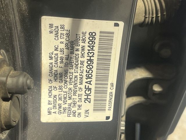 2009 Honda Civic LX | Annapolis, MD | Annapolis Public Auto Auction