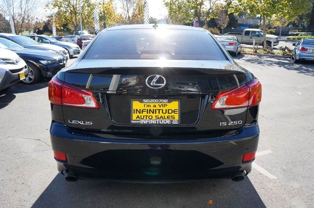 2009 Lexus IS 250 Base 4dr Sedan 6A