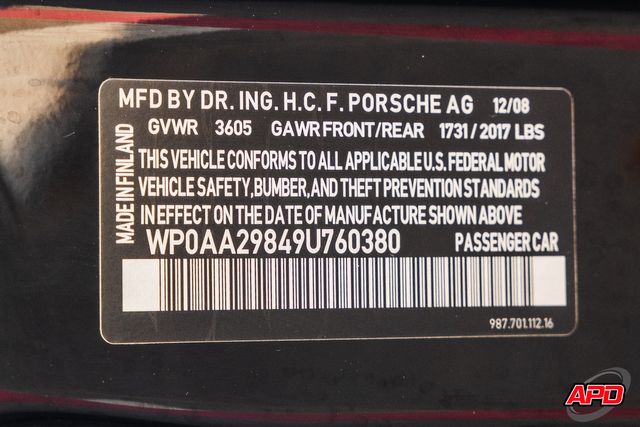 2009 Porsche Cayman 2009 Porsche Cayman