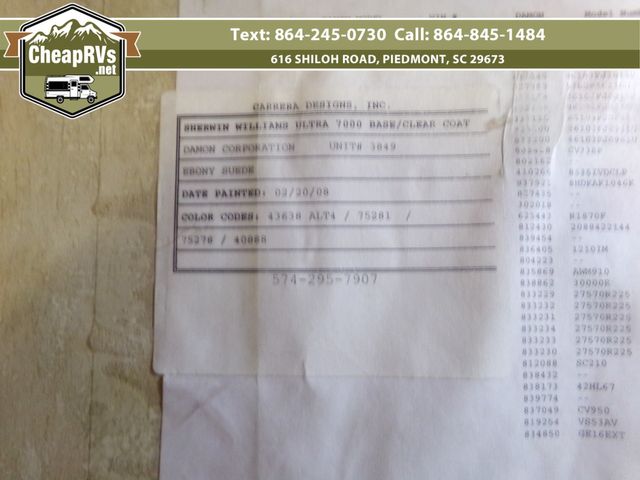 2009 Damon Tuscany 4056 | Piedmont, SC | Cheap RV's LLC 2009 Damon Tuscany 4056 | Piedmont, SC | Cheap RV's LLC