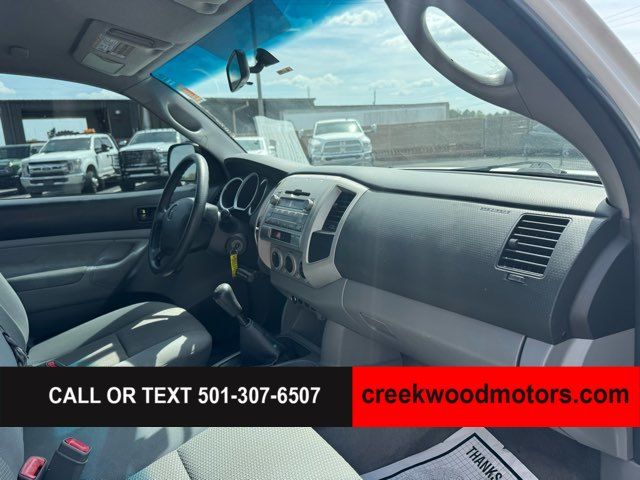 2009 Toyota Tacoma SR5 4x4 Regular Cab Manual Financing White NICE 2009 Toyota Tacoma SR5 4x4 Regular Cab Manual Financing White NICE