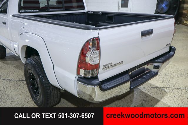 2009 Toyota Tacoma SR5 4x4 Regular Cab Manual Financing White NICE