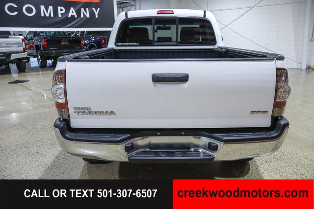 2009 Toyota Tacoma SR5 4x4 Regular Cab Manual Financing White NICE
