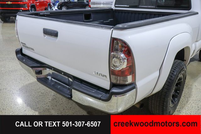 2009 Toyota Tacoma SR5 4x4 Regular Cab Manual Financing White NICE