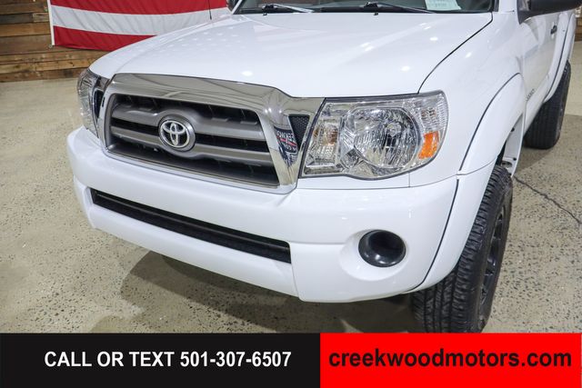 2009 Toyota Tacoma SR5 4x4 Regular Cab Manual Financing White NICE