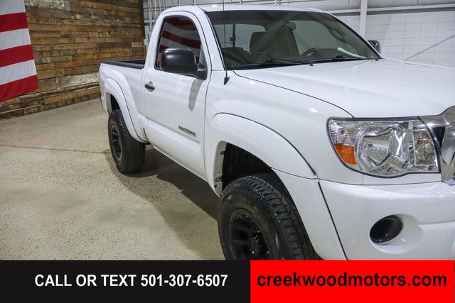 2009 Toyota Tacoma SR5 4x4 Regular Cab Manual Financing White NICE