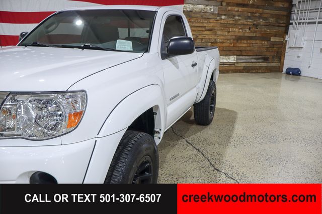 2009 Toyota Tacoma SR5 4x4 Regular Cab Manual Financing White NICE
