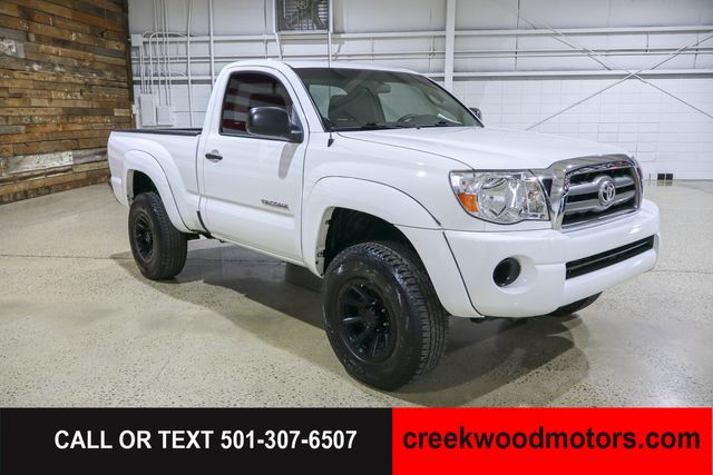 2009 Toyota Tacoma SR5 4x4 Regular Cab Manual Financing White NICE