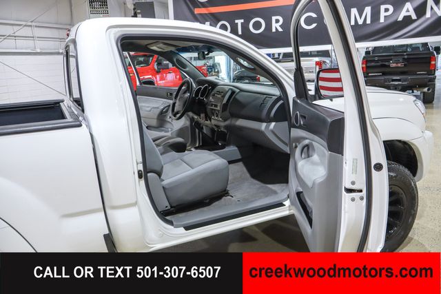 2009 Toyota Tacoma SR5 4x4 Regular Cab Manual Financing White NICE