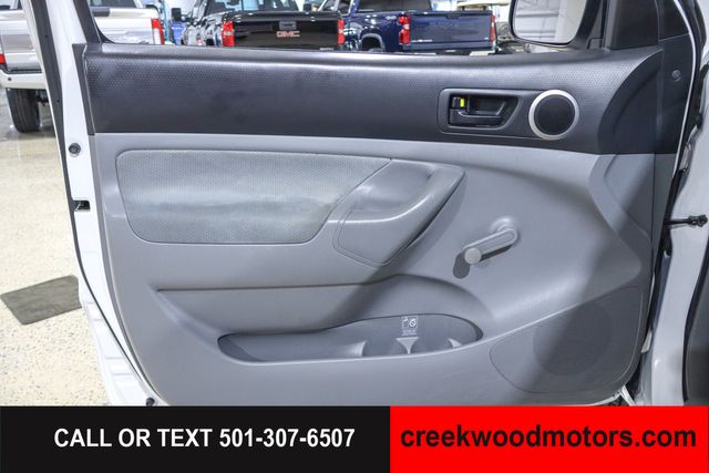 2009 Toyota Tacoma SR5 4x4 Regular Cab Manual Financing White NICE