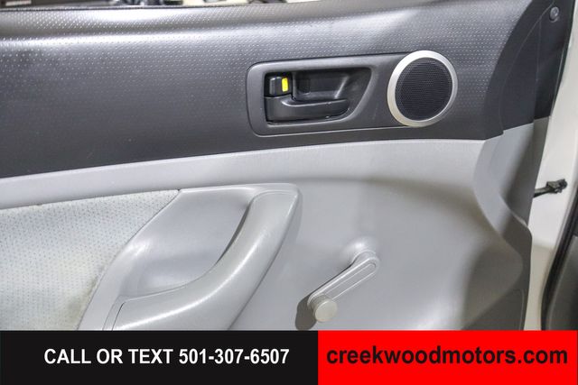 2009 Toyota Tacoma SR5 4x4 Regular Cab Manual Financing White NICE