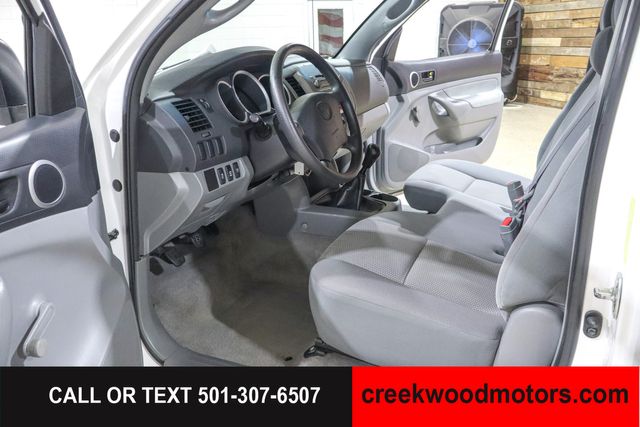 2009 Toyota Tacoma SR5 4x4 Regular Cab Manual Financing White NICE