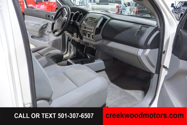 2009 Toyota Tacoma SR5 4x4 Regular Cab Manual Financing White NICE