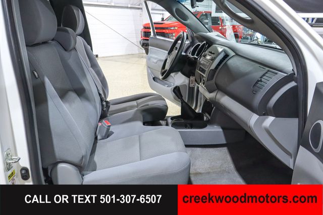 2009 Toyota Tacoma SR5 4x4 Regular Cab Manual Financing White NICE