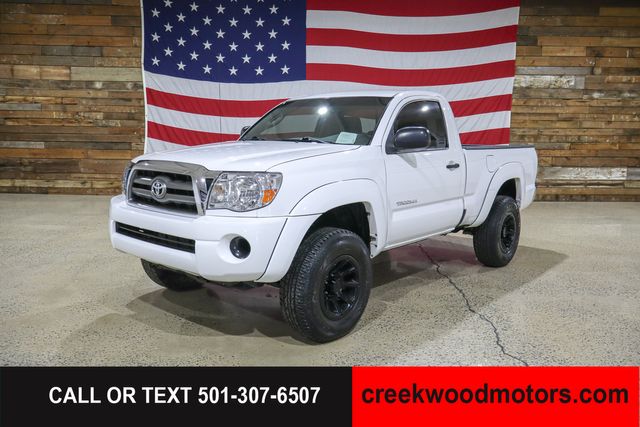 2009 Toyota Tacoma SR5 4x4 Regular Cab Manual Financing White NICE in Searcy, AR 72143