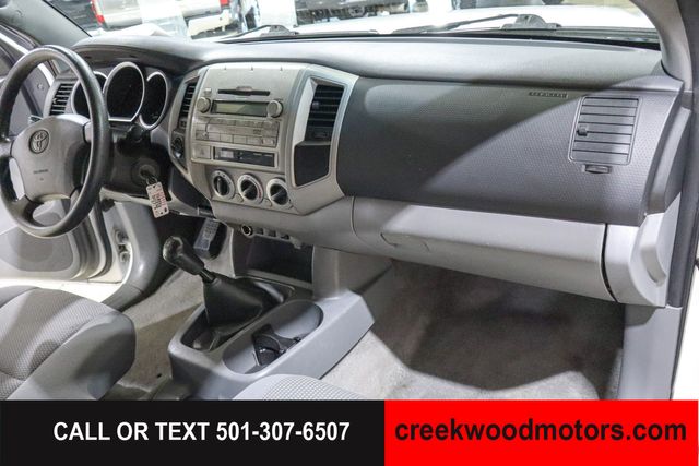 2009 Toyota Tacoma SR5 4x4 Regular Cab Manual Financing White NICE