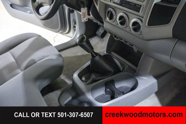 2009 Toyota Tacoma SR5 4x4 Regular Cab Manual Financing White NICE
