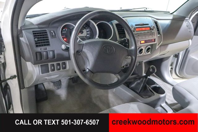 2009 Toyota Tacoma SR5 4x4 Regular Cab Manual Financing White NICE
