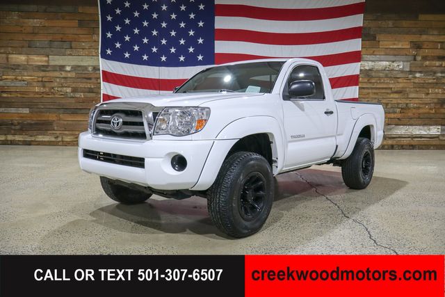 2009 Toyota Tacoma SR5 4x4 Regular Cab Manual Financing White NICE 2009 Toyota Tacoma SR5 4x4 Regular Cab Manual Financing White NICE