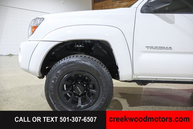 2009 Toyota Tacoma SR5 4x4 Regular Cab Manual Financing White NICE