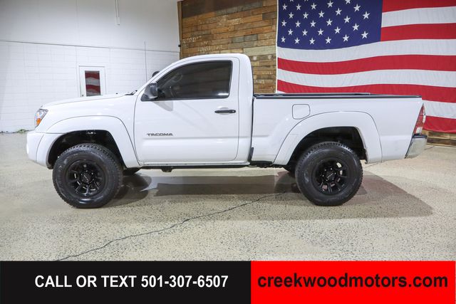 2009 Toyota Tacoma SR5 4x4 Regular Cab Manual Financing White NICE