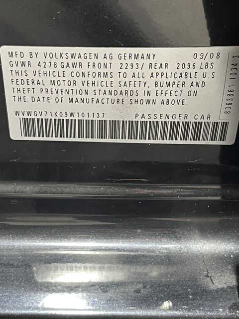 2009 Volkswagen GTI Base | Annapolis, MD | Annapolis Public Auto Auction