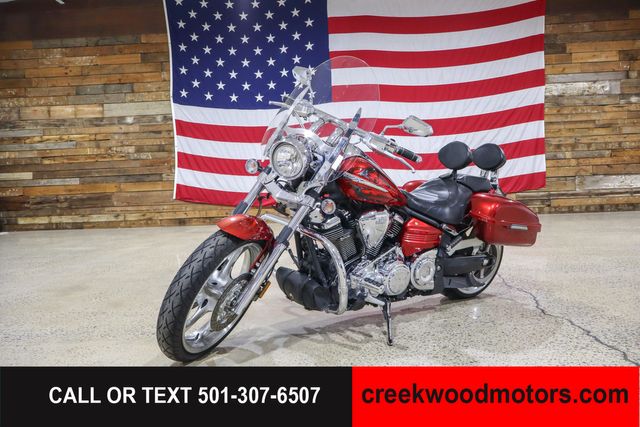 2009 Yamaha Raider Cruiser Bags 1 Owner Low miles Red Financing NICE
