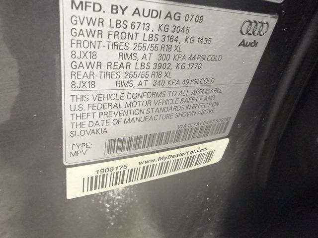 2010 Audi Q7 3.6 quattro Premium Plus | Annapolis, MD | Annapolis Public Auto Auction 2010 Audi Q7 3.6 quattro Premium Plus | Annapolis, MD | Annapolis Public Auto Auction
