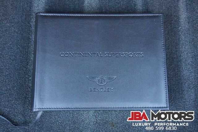 2010 Bentley Continental Supersports Coupe 2+2 Rear Seats GT 1 Owner Car | MESA, AZ | JBA MOTORS 2010 Bentley Continental Supersports Coupe 2+2 Rear Seats GT 1 Owner Car | MESA, AZ | JBA MOTORS