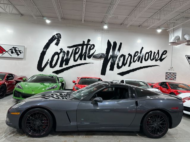 2010 Chevrolet Corvette Coupe Z06 Black's, ZR1 Spoiler, Auto Glass Top 87k | Dallas, Texas | Corvette Warehouse 