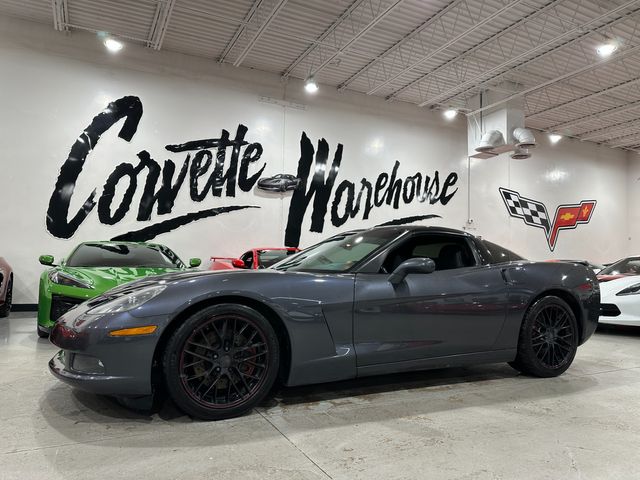 2010 Chevrolet Corvette Coupe Z06 Black's, ZR1 Spoiler, Auto Glass Top 87k | Dallas, Texas | Corvette Warehouse 