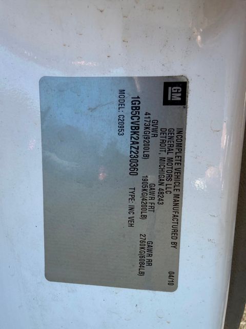 2010 Chevrolet Silverado 2500HD Work Truck