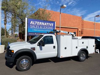 2010 Ford F-550sd Xl Reg Cab Chassis Crane Truck