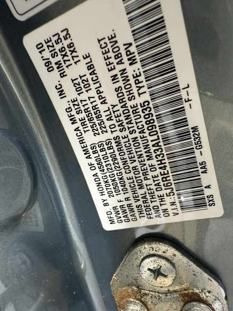 2010 Honda CR-V LX | Annapolis, MD | Annapolis Public Auto Auction 2010 Honda CR-V LX | Annapolis, MD | Annapolis Public Auto Auction