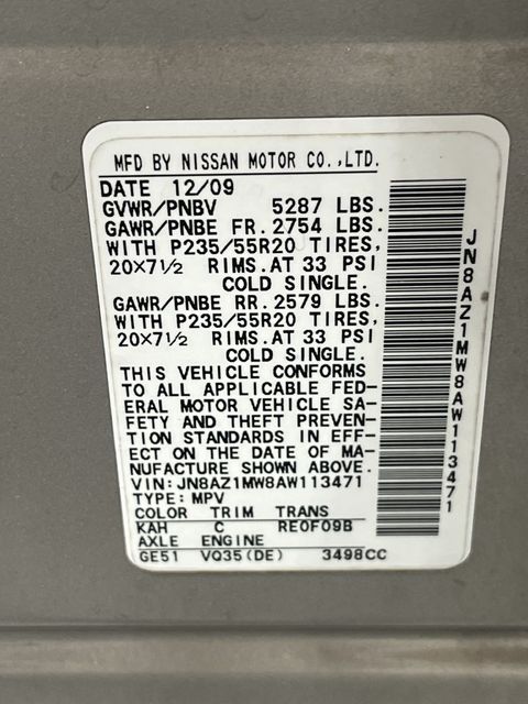 2010 Nissan Murano S | Annapolis, MD | Annapolis Public Auto Auction