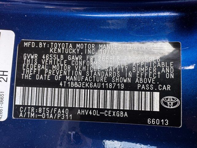 2010 Toyota Camry Hybrid