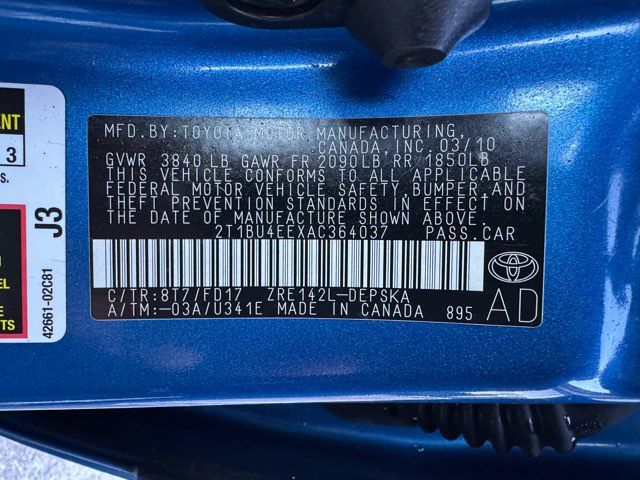 2010 Toyota Corolla S